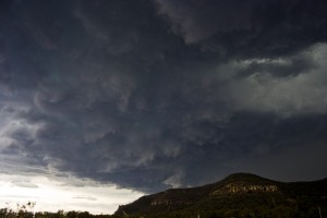 Menacing storm