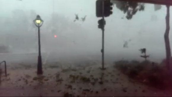 Brisbane Smashed by Violent Supercell Storm 27th November 2014 1
